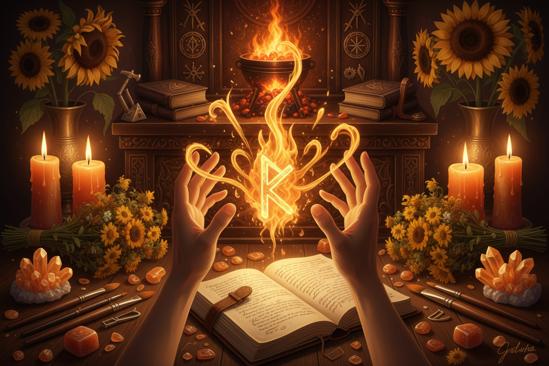 Kenaz Rune in Practice: Creativity, Knowledge & Transformation