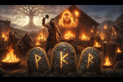 Kenaz Rune Deep Dive: Norse Mythology & Symbolism