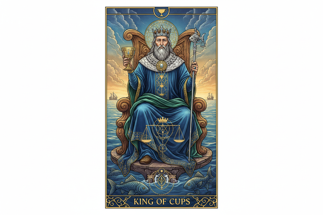 King of Cups Tarot Card: Complete Guide to Meaning & Symbolism - Nicole's ritual universe