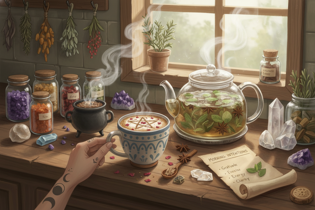 Kitchen Witch Morning Drinks: Magical Beverages - Nicole's ritual universe