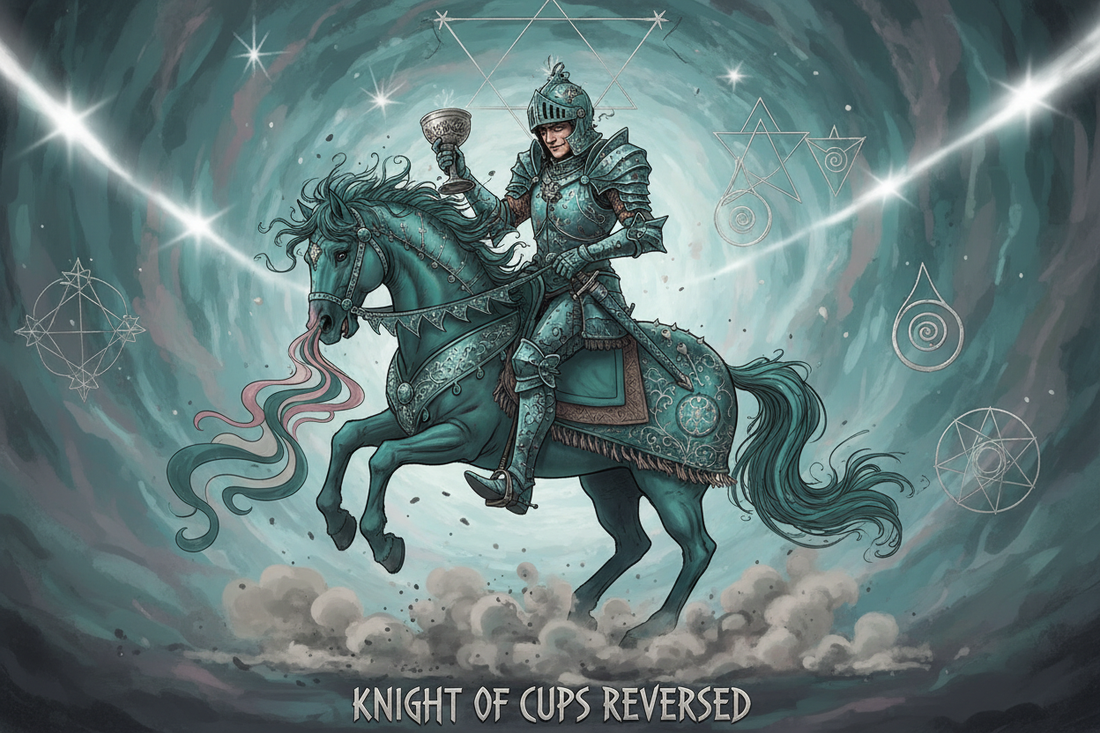 Knight of Cups Reversed: Unrealistic Romance & Emotional Manipulation - Nicole's ritual universe