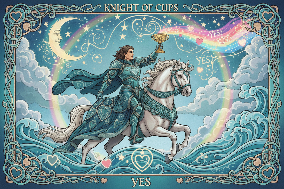 Knight of Cups Yes or No? (Plus Timing Predictions) - Nicole's ritual universe
