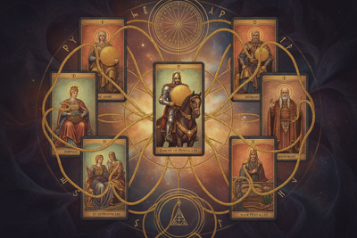 Knight of Pentacles Combinations: With Major & Minor Arcana