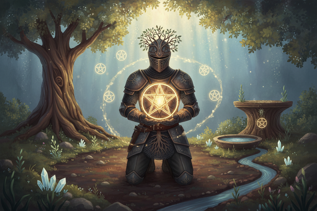 Knight of Pentacles Spiritual Meaning: Discipline & Sacred Work