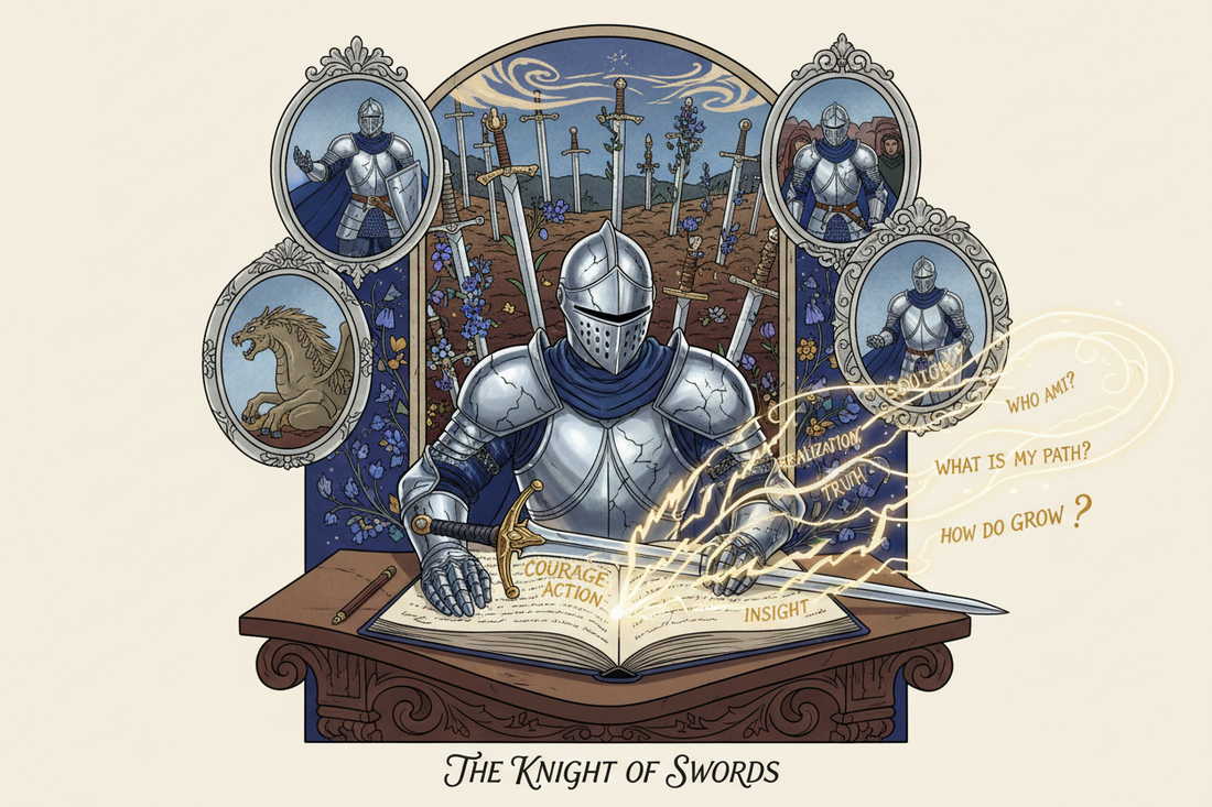 Knight of Swords Journal Prompts: 15 Questions for Self-Discovery
