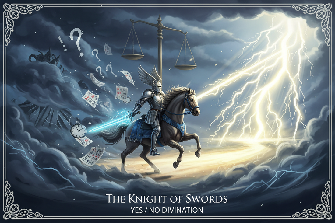 Knight of Swords Yes or No? (Plus Timing Predictions)