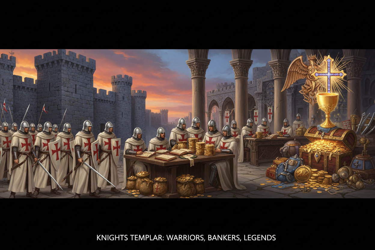 Templar Magic Ritual The Knights Templar: From Crusaders to Mystic Bankers | Nicole's Ritual ...