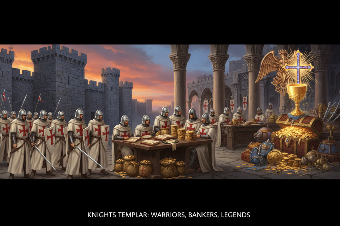 The Knights Templar: From Crusaders to Mystic Bankers - Nicole's ritual universe