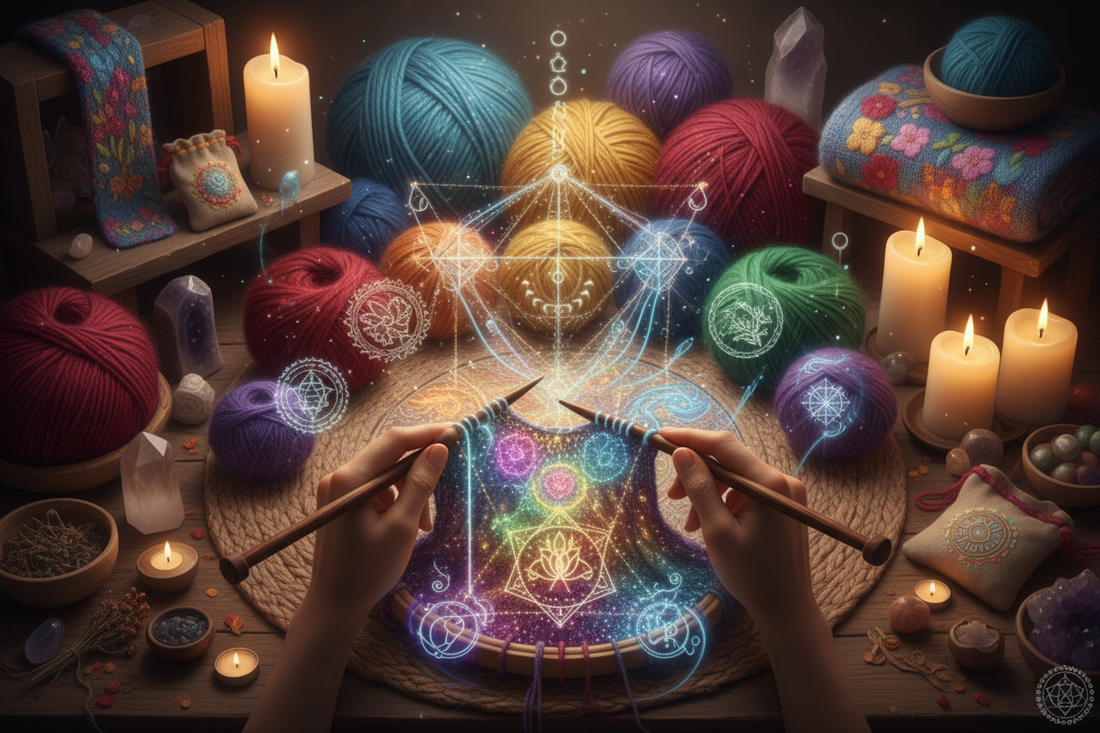 Knitting Magic: Stitching Intentions - Nicole's ritual universe
