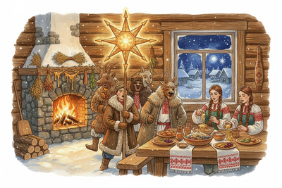 Koliada: Slavic Winter Solstice - Star Songs, Masks, and the Rebirth of Light