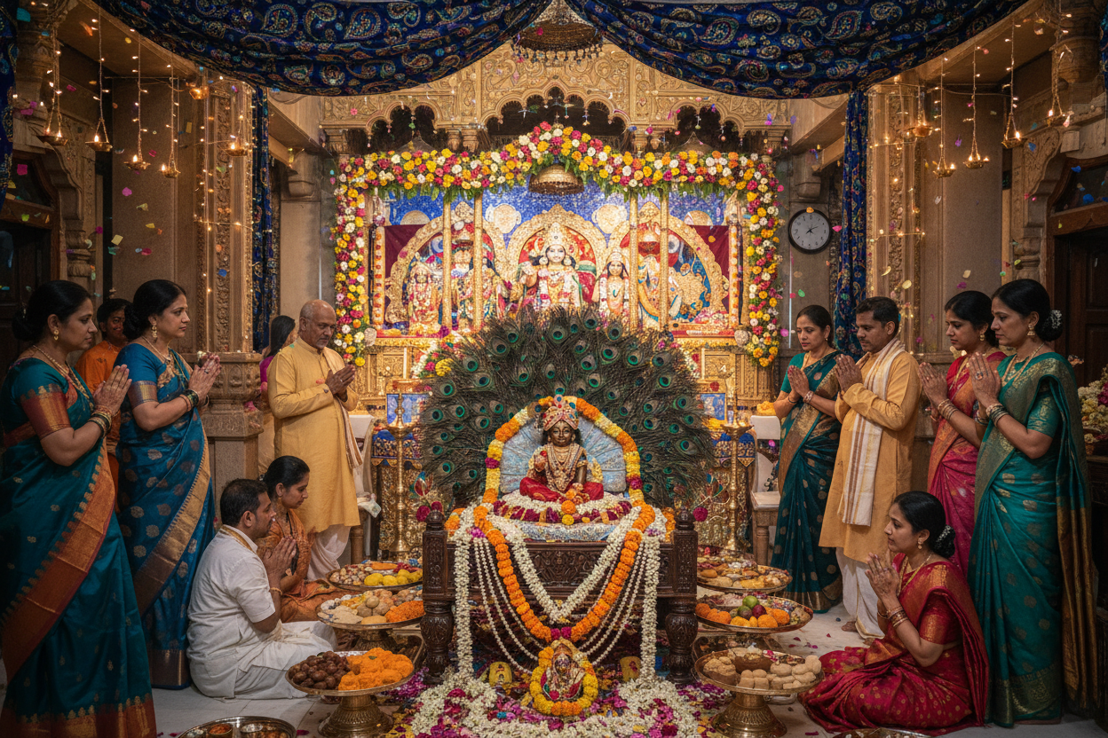Krishna Janmashtami: History and Hindu Festival of Krishna's Birth ...