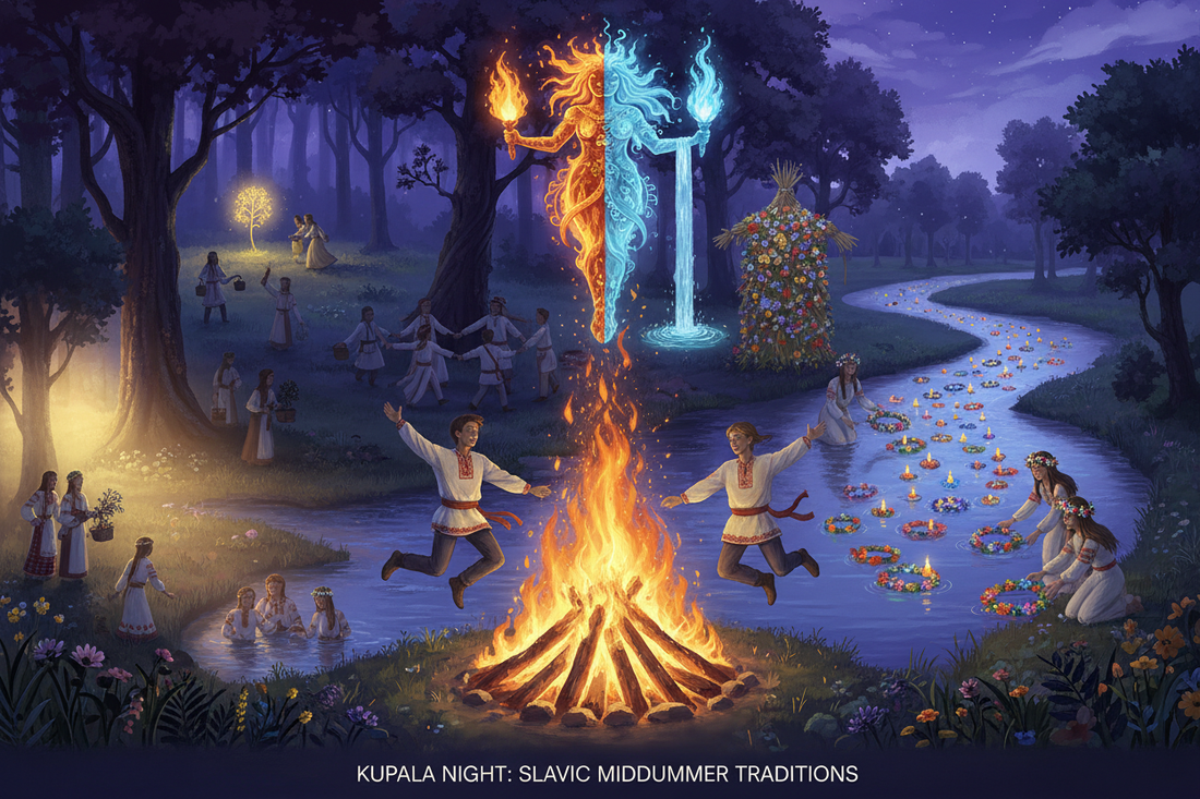 Kupala Night: Slavic Midsummer Magic - Fire, Water, and the Fern Flower Quest - Nicole's ritual universe