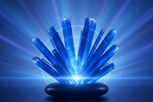 Kyanite for Alignment and Balance: Complete Guide to the Self-Cleansing Stone and Chakra Aligner