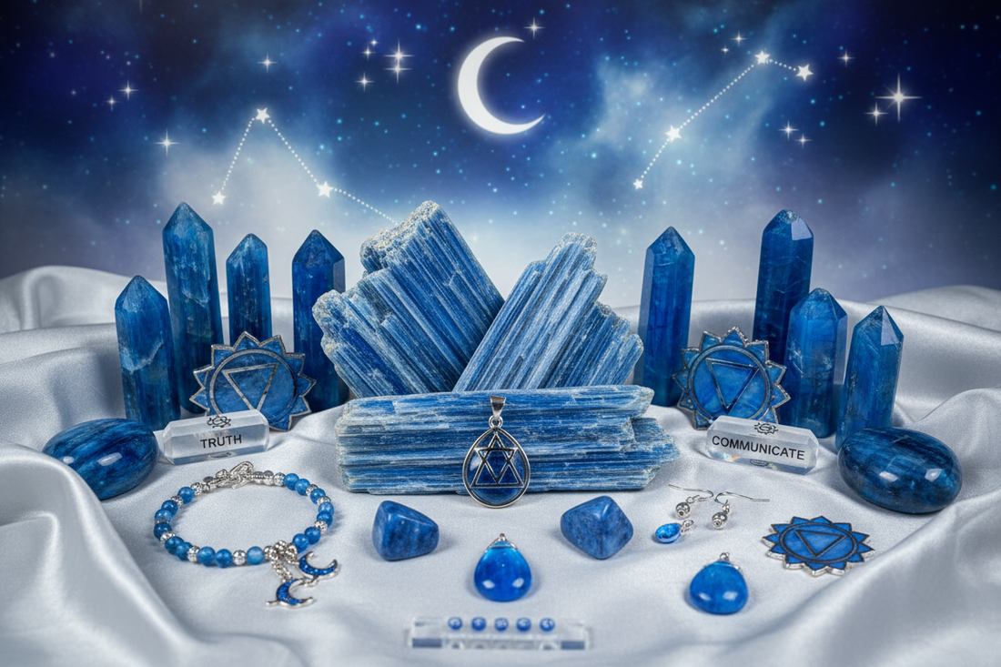 Kyanite: The Truth Stone - Complete Guide to Throat Chakra Healing