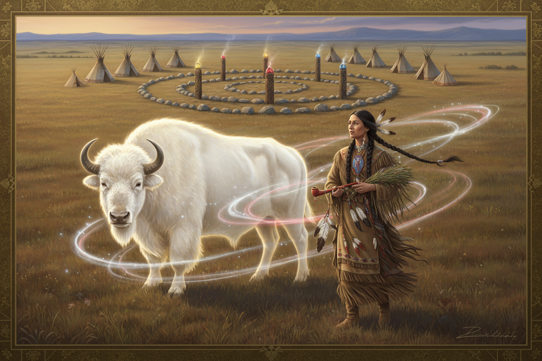 Lakota White Buffalo: Sacred Prophecy and Renewal - Nicole's ritual universe