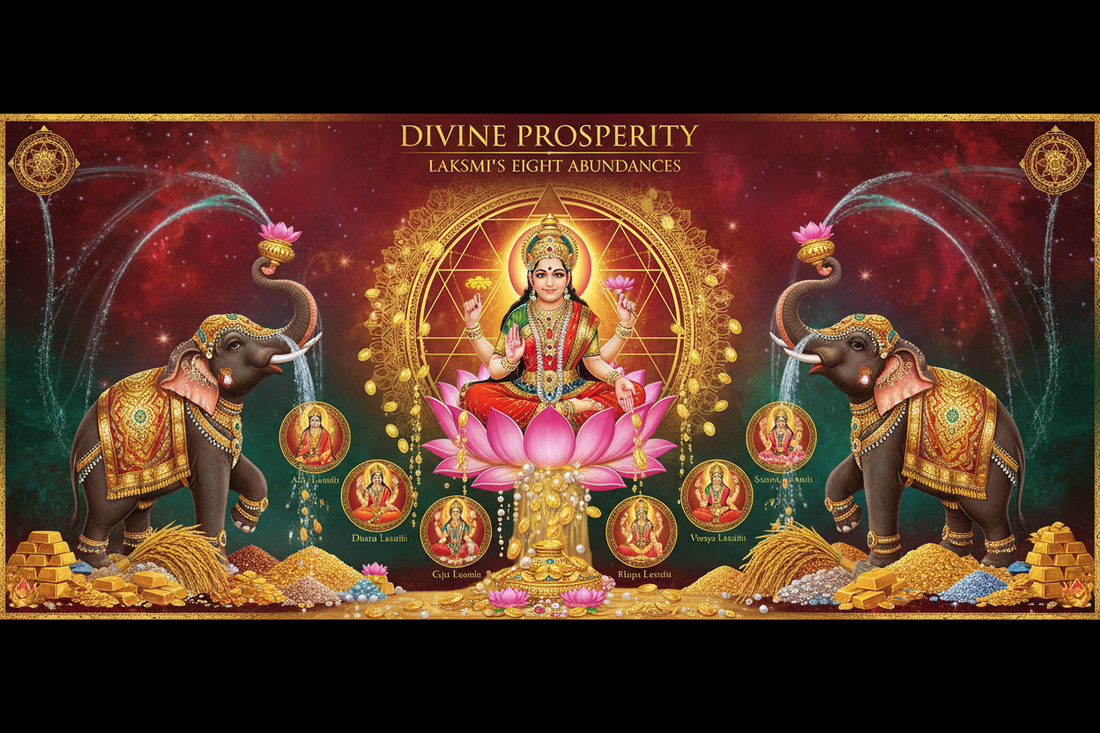 Lakshmi's 8 Forms: Complete Abundance Blueprint for Spiritual Entrepreneurs - Nicole's ritual universe
