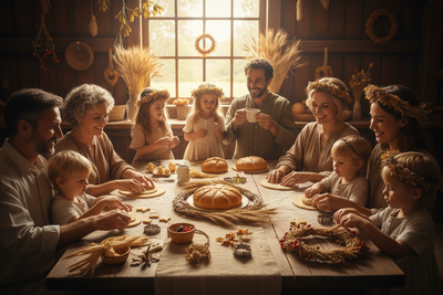 Lammas with Children: Family Harvest Celebration