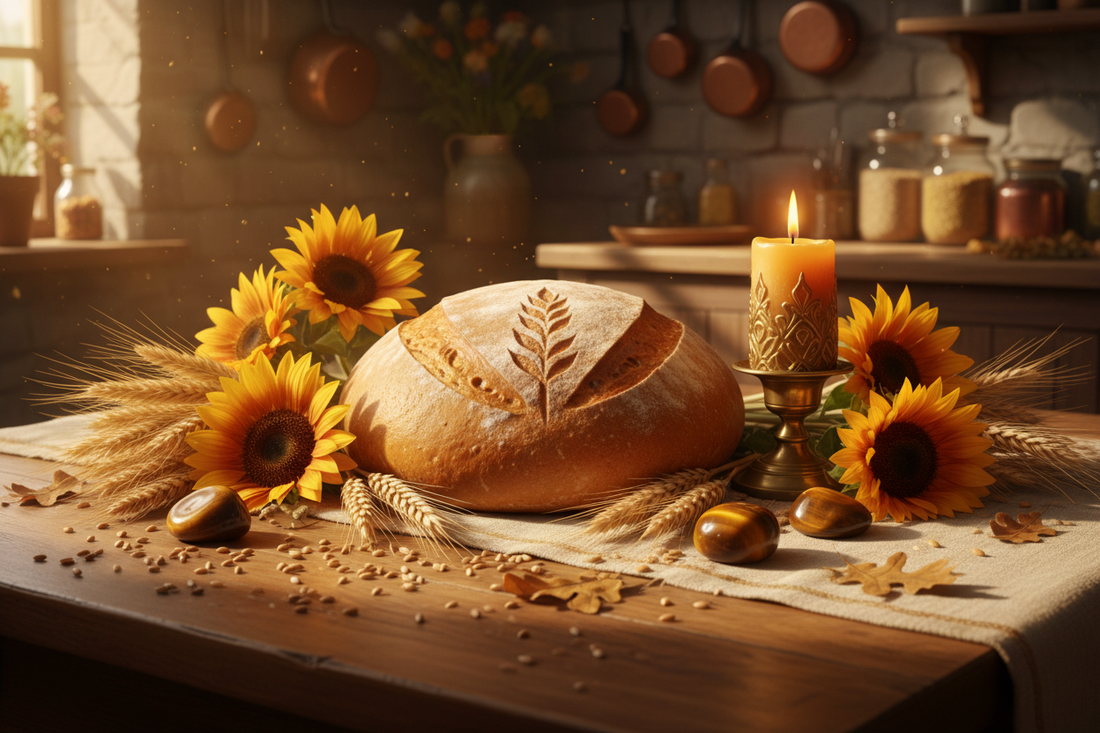 Lammas Harvest Bread: First Grain Blessing & Baking Ritual