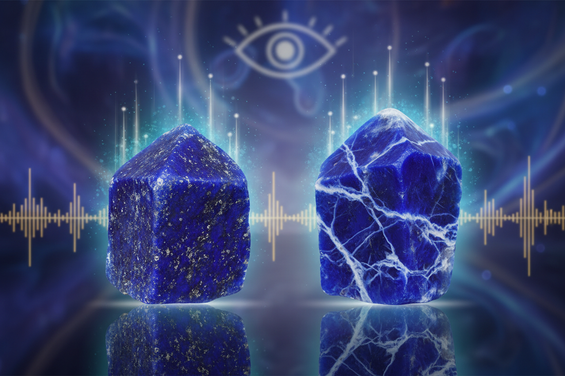 Lapis Lazuli vs Sodalite: Throat Chakra Blues - Nicole's ritual universe