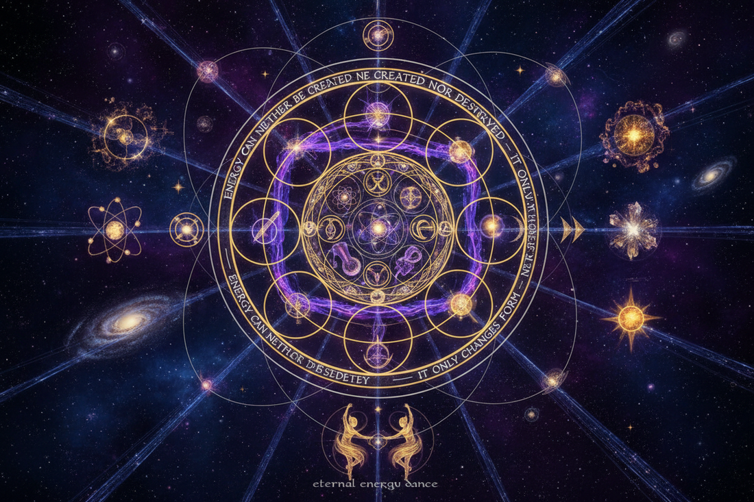The Laws of Thermodynamics: Energy Cannot Be Created or Destroyed - Nicole's ritual universe
