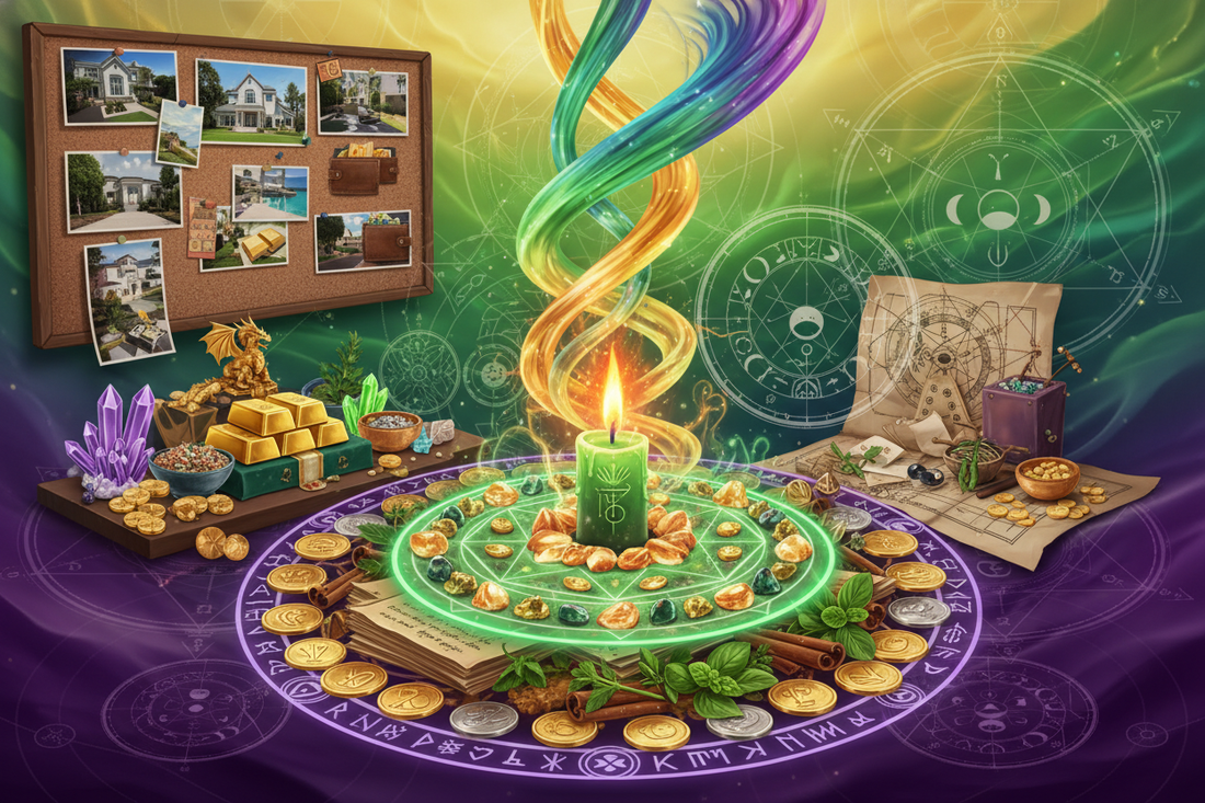 Layering Money Spells: Amplification Through Combination - Nicole's ritual universe