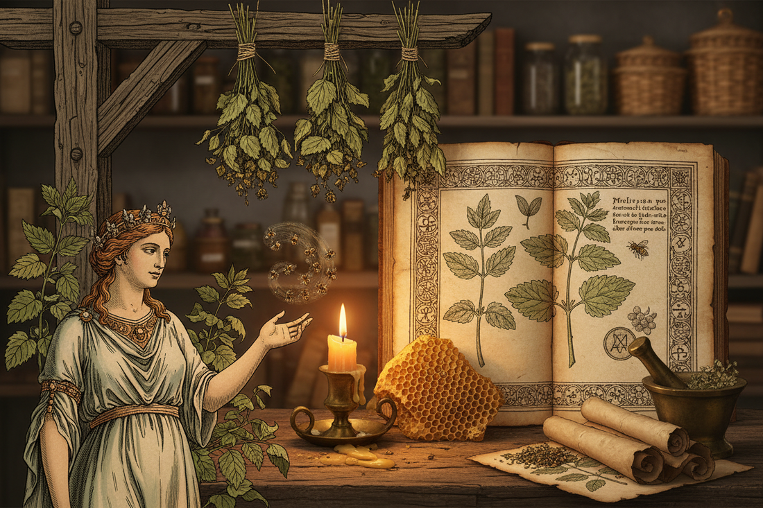 Lemon Balm History, Folklore & Mythology: The Bee Herb of the Ancients