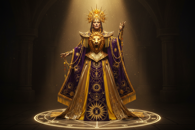 Leo & Fashion as Ritual: Dressing Your Sun - Creative Radiance as Sacred Performance