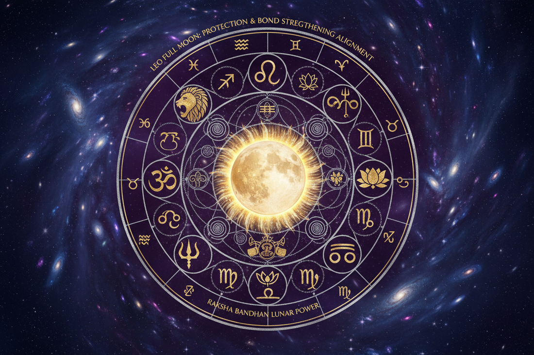 Raksha Bandhan Astrology: Leo Full Moon and Protection Energy - Nicole's ritual universe