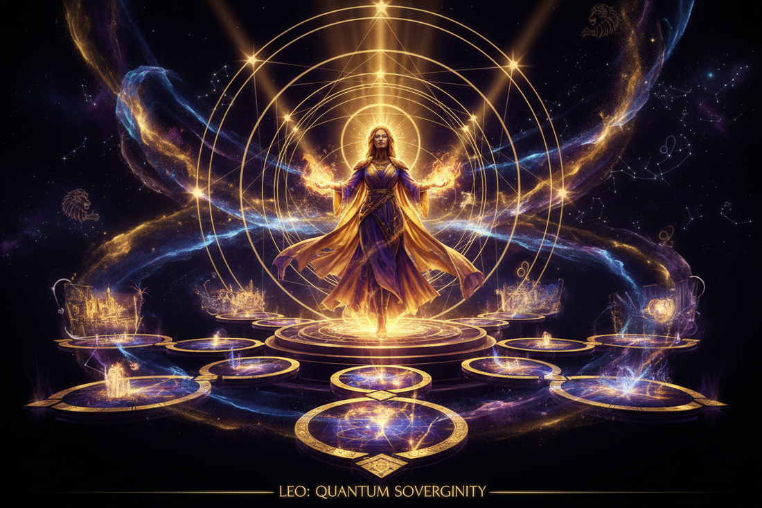 Leo & Future Self: Timeline Jumping & Manifestation - The Quantum Creator