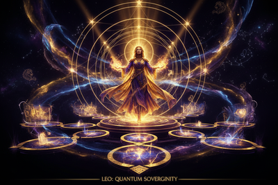 Leo & Future Self: Timeline Jumping & Manifestation - The Quantum Creator