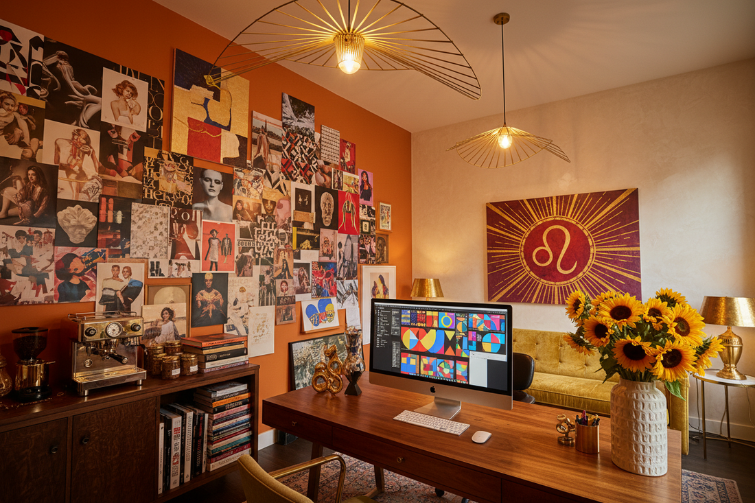 Leo Graphic Designer: Designing to Dazzle and Inspire Nicole's ritual universe