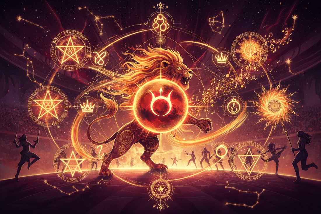 Leo Mars: Action Through Creative Courage - Nicole's ritual universe