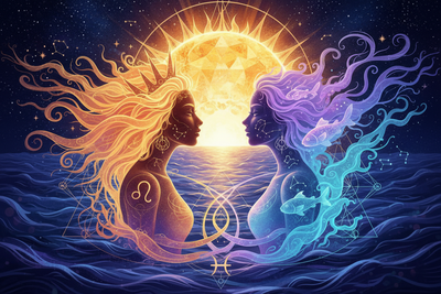 Leo Mother with Pisces Daughter: When the Sun Meets the Ocean