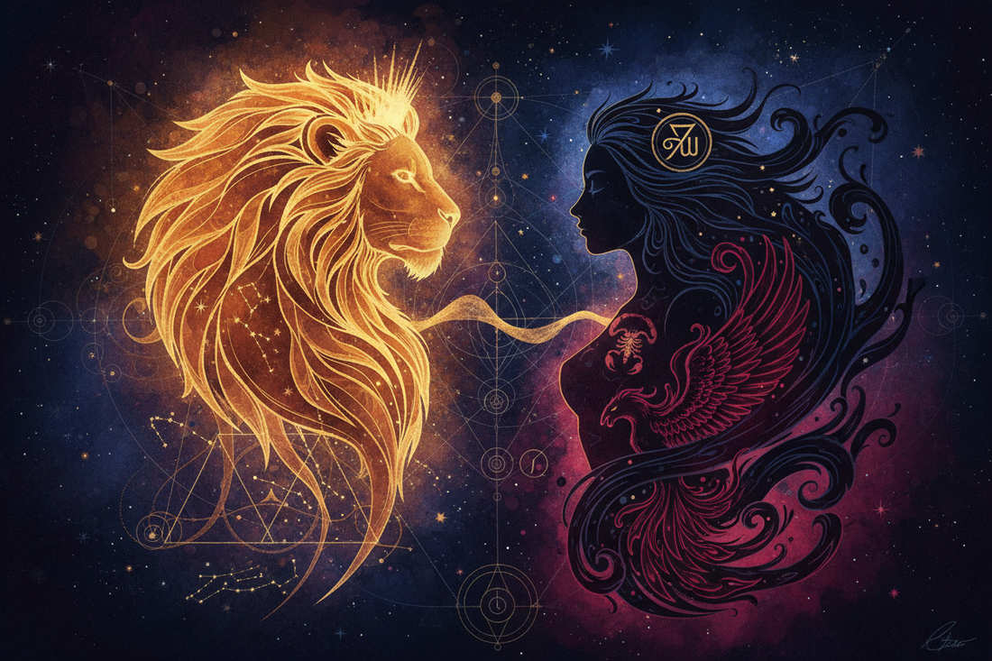Leo Mother with Scorpio Daughter: When the Sun Meets the Abyss Nicole's ritual universe