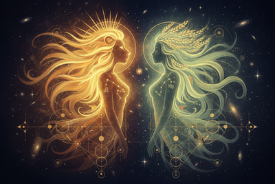 Leo Mother with Virgo Daughter: When the Sun Meets the Harvest