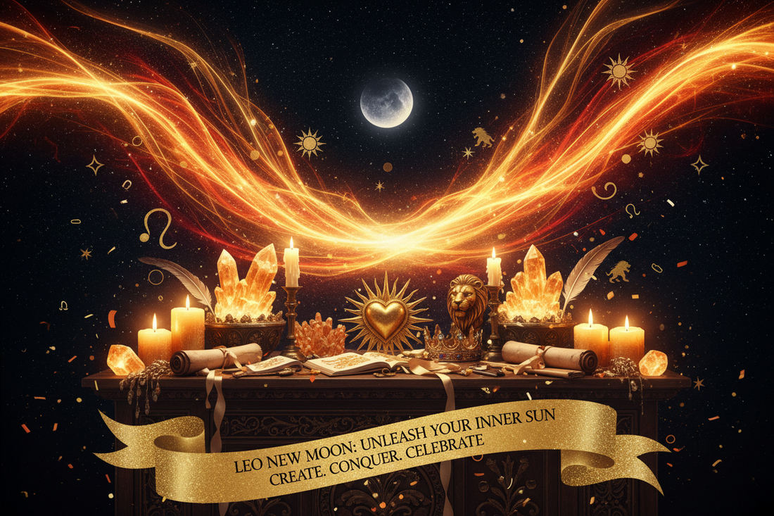 LEO New Moon: Manifestation & New Beginnings - Nicole's ritual universe