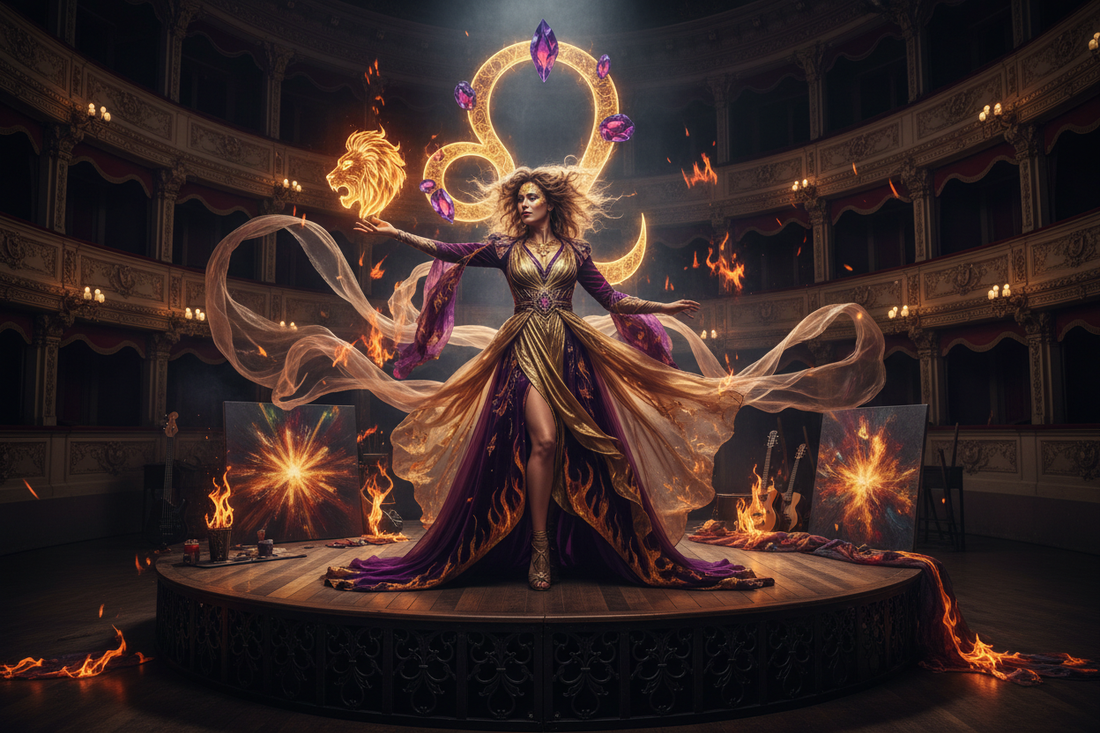 Leo & Art Therapy: Performance Art & Self-Expression - Healing Through Radiance - Nicole's ritual universe