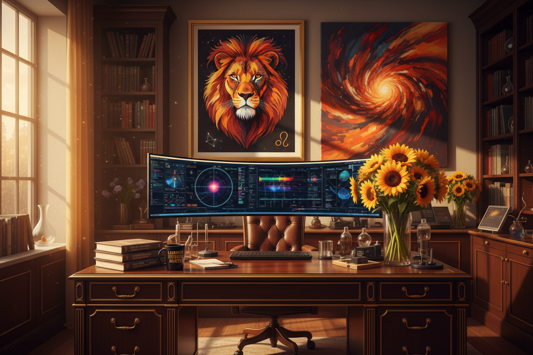 Leo Scientist: Researching with Ambition and the Drive for Discovery Nicole's ritual universe