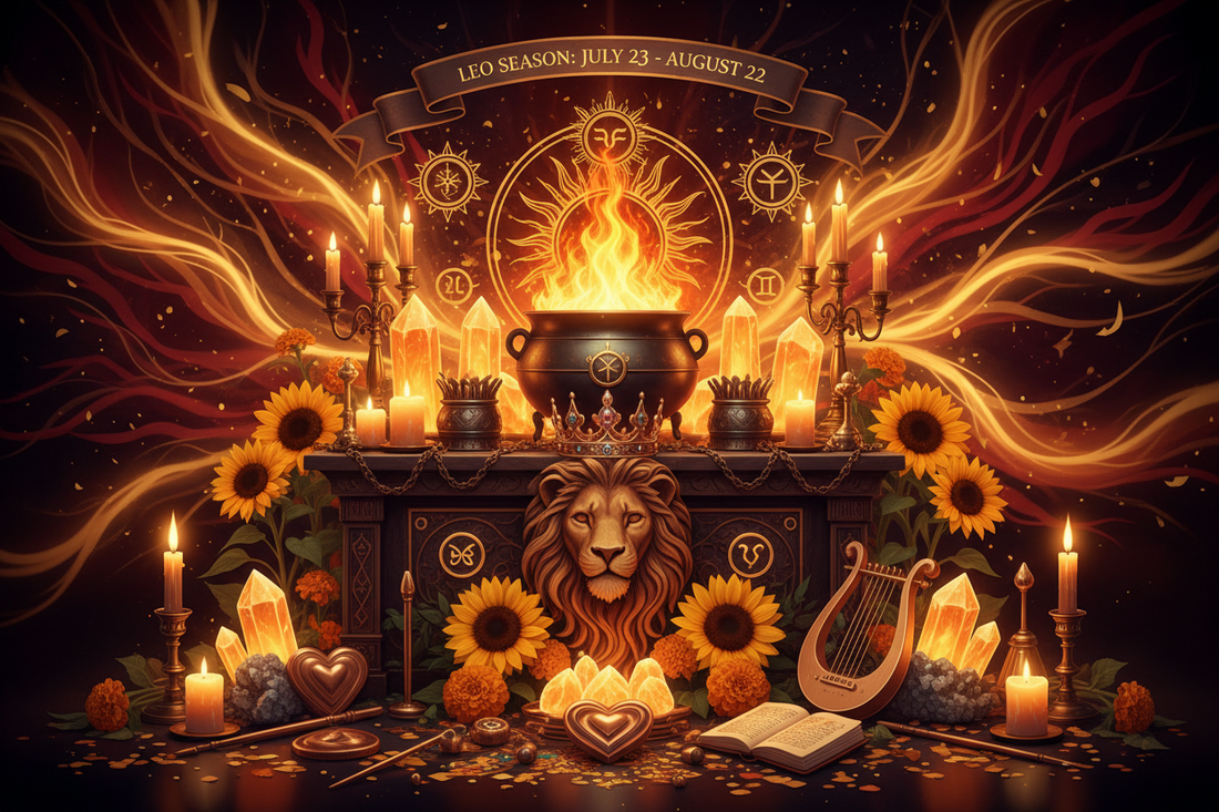 LEO Season: Rituals for July 23 - August 22 - Nicole's ritual universe