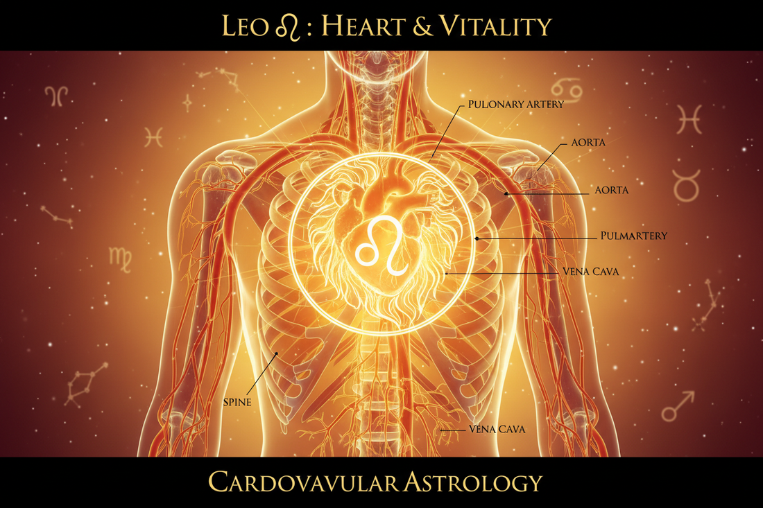 Leo & the Heart: Cardiovascular Health, Vitality - Nicole's ritual universe