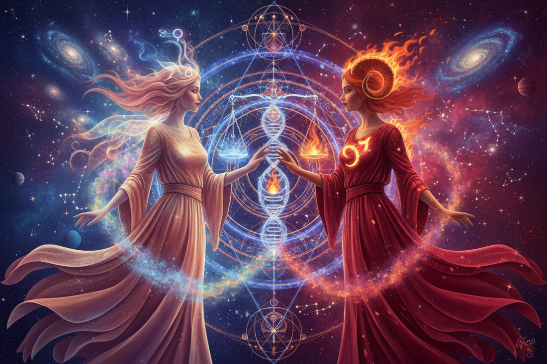 Libra Mother with Aries Daughter: When the Scales Meet the Spark Nicole's ritual universe