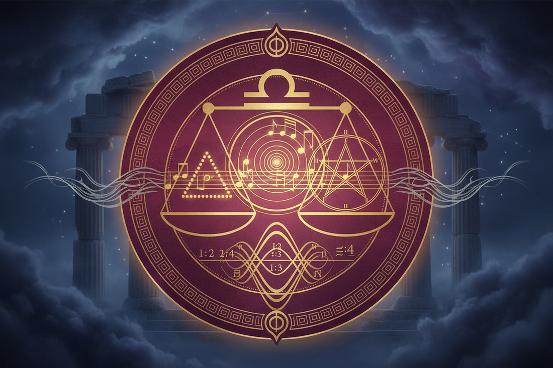 Libra & Mystery Schools: The Pythagorean School - Your Initiatory Path of Harmony - Nicole's ritual universe