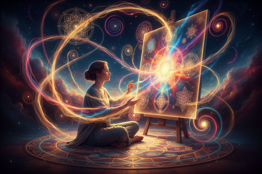 Light Path Art Meditation: Creating as Awakening - Nicole's ritual universe