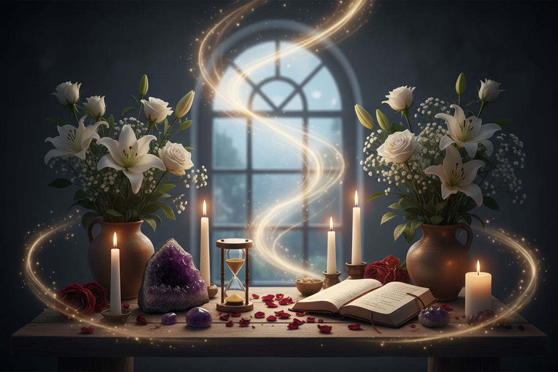 Light Path Death: Conscious Transition Nicole's ritual universe