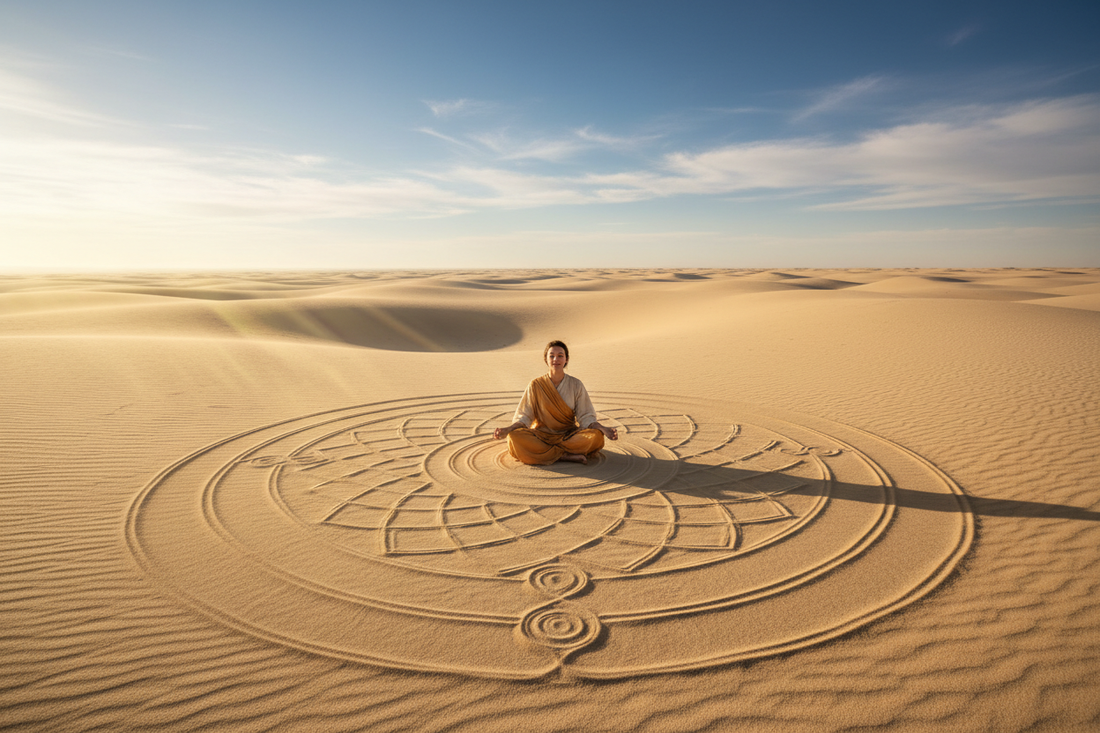 Light Path Desert Meditation: Spacious Joy - Nicole's ritual universe