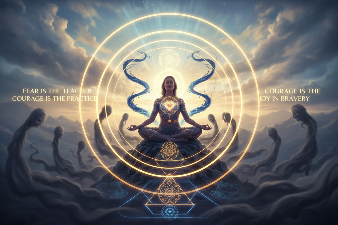 Light Path Fear Meditation: Courage as Joy - Nicole's ritual universe