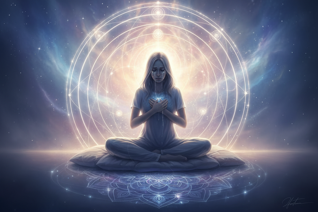 Light Path Grief Meditation: Sorrow in Light's Container - Nicole's ritual universe