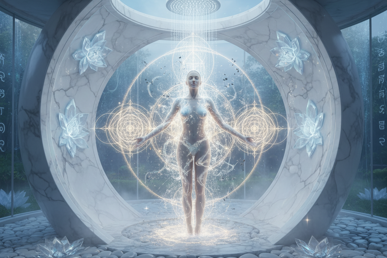 Light Path Shower Meditation: Cleansing in Light | Water Purification ...