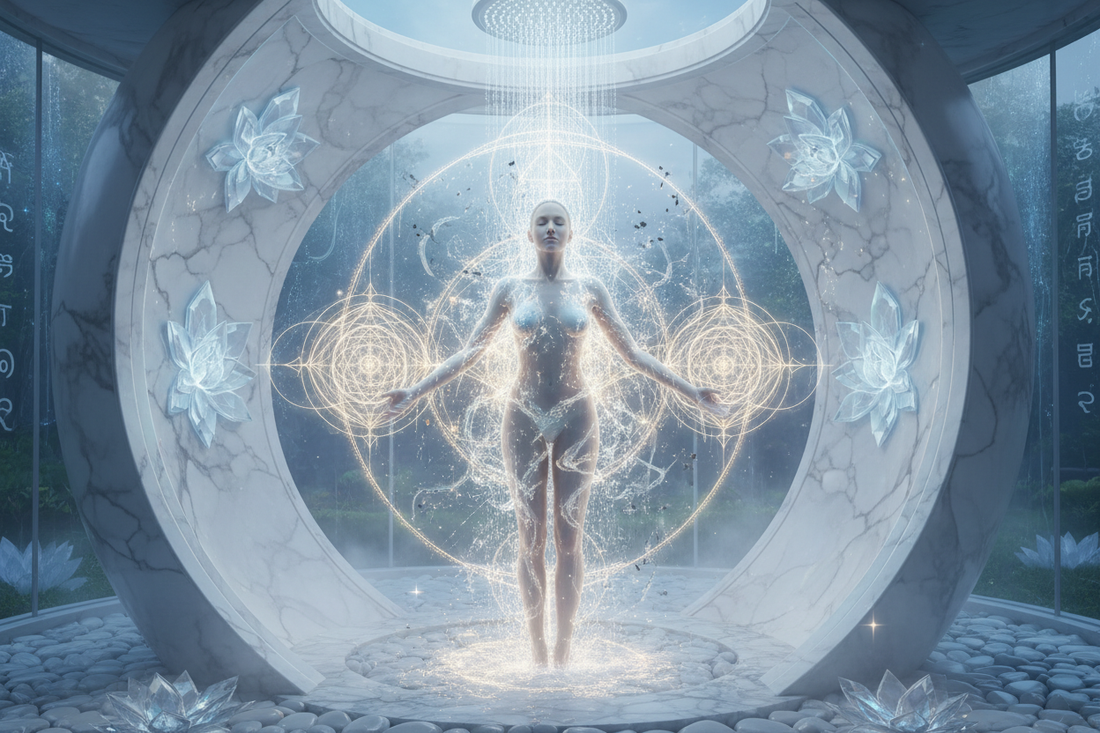 Light Path Shower Meditation: Cleansing in Light - Nicole's ritual universe