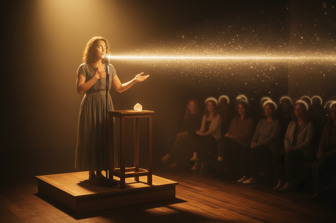 Light Path Speaking: Voice as Light